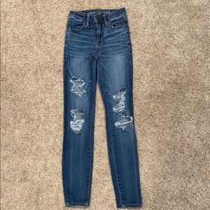 American Eagle Outfitters Women's High Rise Skinny Jeans